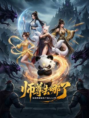 师尊去哪了：变成神兽被五个徒儿rua秃第32集